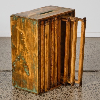 A Vintage Decorative Beehive Shelf