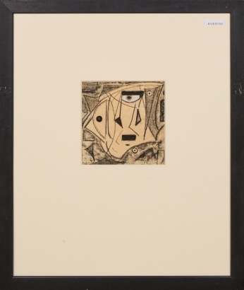 A Framed Abstract Artwork