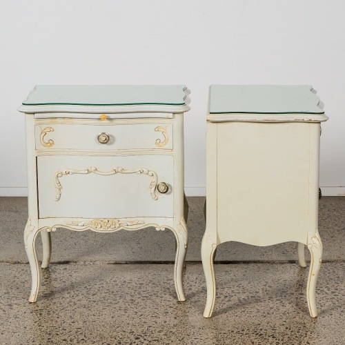A French 1950s Set of Bedsides