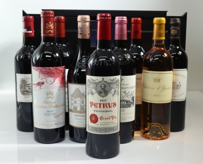 (1) 2017 Groupe Duclot Bordeaux Prestige Collection Case, Bordeaux, 9 Bottles Sold as One Lot (GB)