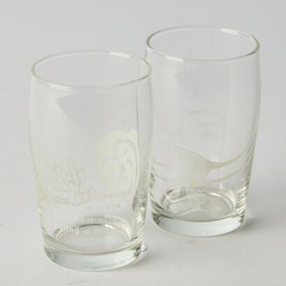 A Pair of Theo Schoon for Sanitarium Maori Glasses