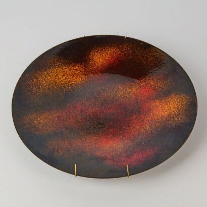A Vintage Enamel Dish, Made in New Zealand