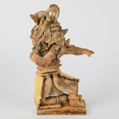 An Indonesian Ceramic Figure