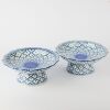 A Pair of Asian Blue and White Trays