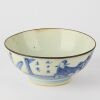 A Chinese Ming Dynasty Blue and White Figural Bowl