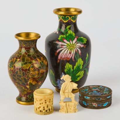 A Group of Five Chinese Objects