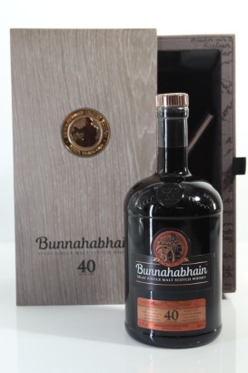 (1) Bunnahabhain Small Batch Distilled 40 Year Old Single Malt Scotch Whisky, Islay, 41.9% ABV (GB)