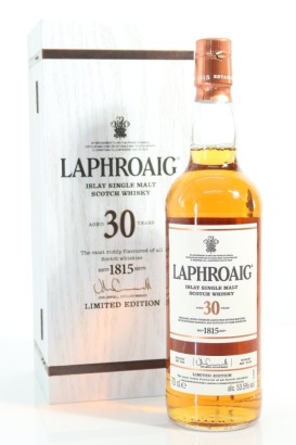 (1) 1985 Laphroaig 30 Year Old Bottled 2016 Limited Edition Single Malt Scotch Whisky, Islay, 53.5% ABV (GB)