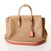 MCM, Grey Leather 2-way Tote Bag