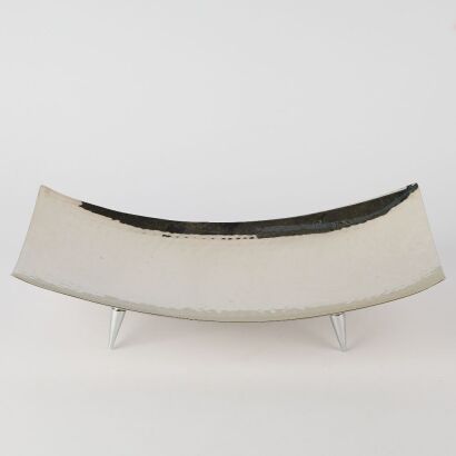 A Stainless Steel Rectangular Fruit Tray