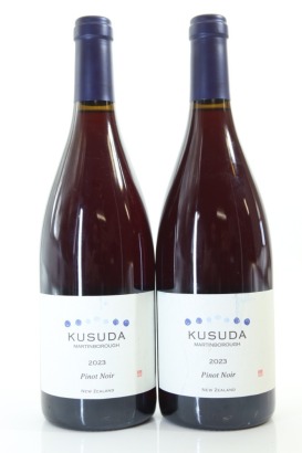 (2) 2023 Kusuda Pinot Noir, Martinborough [JR17]