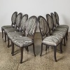 A Suite of Eight Premium Euro Beech Dining Chairs, Italy