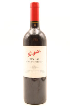 (1) 2001 Penfolds Bin 389 Cabernet Shiraz, South Australia [JR17] [BC95]