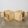 A Pair of Vintage Pencil Reed Cabinets, c. 1970s - 2