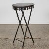 An Iron Plant Stand