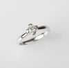18ct White Gold Diamond Solitaire Ring