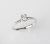 18ct White Gold Diamond Solitaire Ring