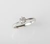 18ct White Gold Diamond Solitaire Ring