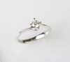18ct White Gold Diamond Solitaire Ring