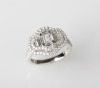18ct White Gold Diamond Dress Ring