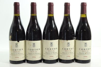 (5) 1996 Domaine Bonneau du Martray Corton Grand Cru, Cote de Beaune (TL)