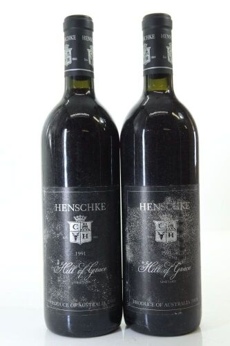 (2) 1991 Henschke Hill of Grace Shiraz, Eden Valley [RP97] [JR18.5]