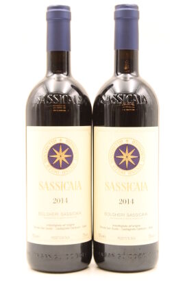 (2) 2014 Tenuta San Guido Sassicaia Bolgheri, Tuscany [WE95]