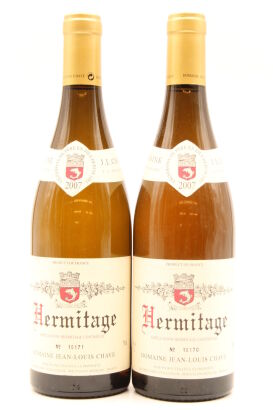 (2) 2007 Domaine Jean-Louis Chave Hermitage Blanc, Rhone [JR18] [RP95] [WS95]