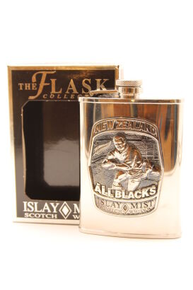 (1) Islay Mist Scotch Whisky 'The Flask Collection' NZ All Blacks Hip Flask, 150ml, (GB)