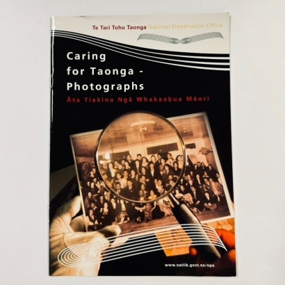 Caring for Taonga - Photographs