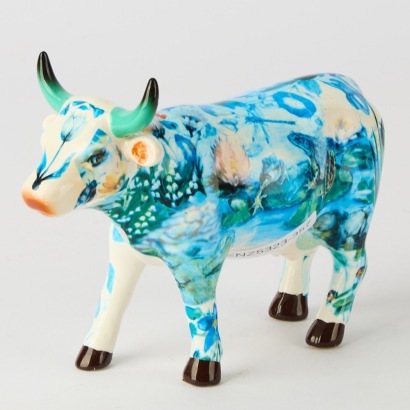 A Porcelain Cow Parade Sculpture 2007