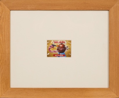 A Garbage Pail Kids Hole in Juan