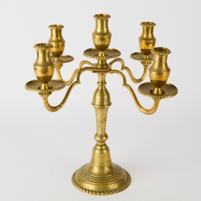 A Brass Candelabra