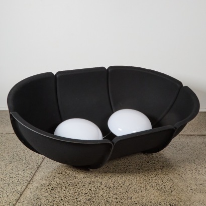 A Large Hood Pendant Light by Atelj Lyktan