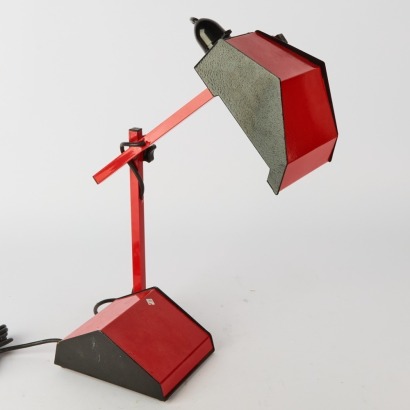 A Retro Red Carlton Lamp