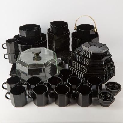 A Sixty Piece Arcoroc Octime Dinner Set