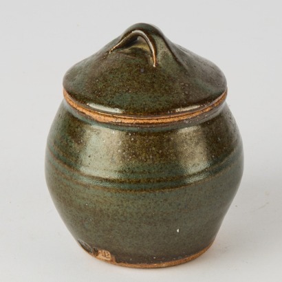 A Bernard Leach Stoneware Jar Made at St Ives in Cornwall