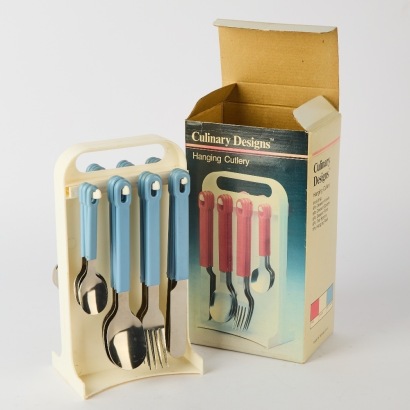 A Retro Cutlery Display
