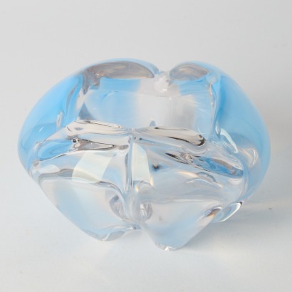 A Vintage Scandinavian Crystal Ashtray