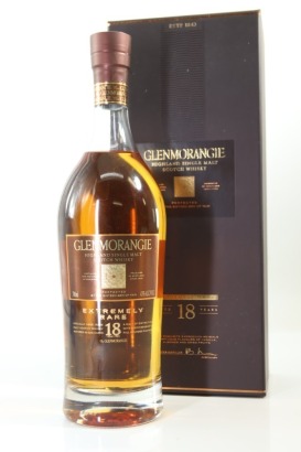 (1) Glenmorangie 18 Year Old Extremely Rare Single Malt Scotch Whisky, Highlands, 43% ABV (GB)