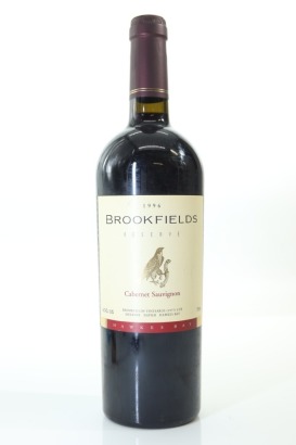 (1) 1996 Brookfields Reserve Cabernet Sauvignon, Hawke's Bay