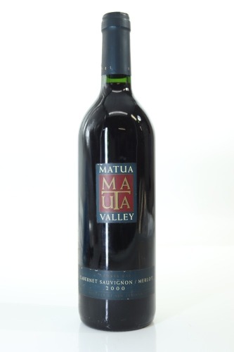 (1) 2000 Matua Valley Cabernet Sauvignon - Merlot, Hawke's Bay
