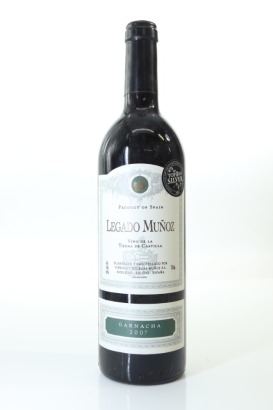(1) 2007 Vinedos y Bodegas Munoz 'Legado Munoz' Garnacha Vino de la Tierra de Castilla, Spain