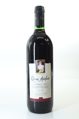 (1) 1998 Queen Adelaide Regency Red Ruby Cabernet - Shiraz - Cabernet Sauvignon, South Eastern Australia