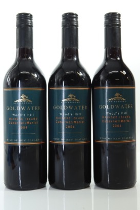 (3) 2004 Goldwater Woods Hill Cabernet Sauvignon - Merlot, Waiheke Island