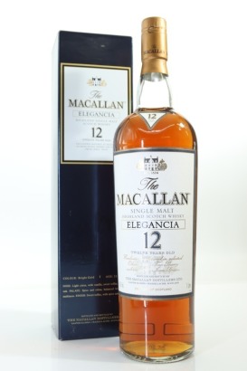 (1) The Macallan Elegancia 12 Years Old Single Malt Scotch Whisky, 1000ml, 40% ABV (GB)