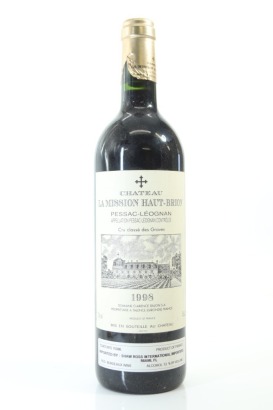 (1) 1998 Chateau La Mission Haut-Brion, Pessac-Leognan [RP97] [JR17.5]