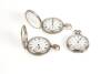Three American Keyless Silver Cased Pocket Watch