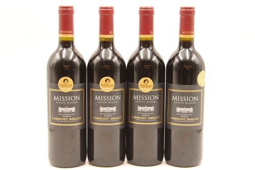 (4) 2013 Mission Estate Reserve Cabernet Merlot, Gimblett Gravels [RC18.5]