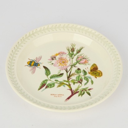 A Portmeirion Botanic Garden Butterfly and Bee Plate